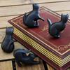 4Pcs Cats Shape Dressers Knob Kitchen Cabinet Door Handle Wardrobe Pulls Simple Drawer Knob Unique Furniture Hardware