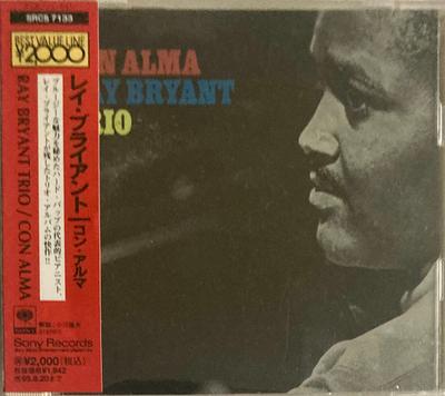 CD RAY BRYANT  Con Alma SRCS7133 Sony 1993 Japan ObiJazz Used