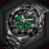 SKMEI 1649 Chrono Alarm Male Clock Reloj Hombre Dual Movement Sport Mens Watches Rotatable Ring Quartz Digital Men Wristwatches