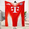 Bayern Munich Blanket Soft & Cozy Great for Seaside Bed Chair for All Occasions Playful Design Ideal Gift for Friends Family Couples Picnic
