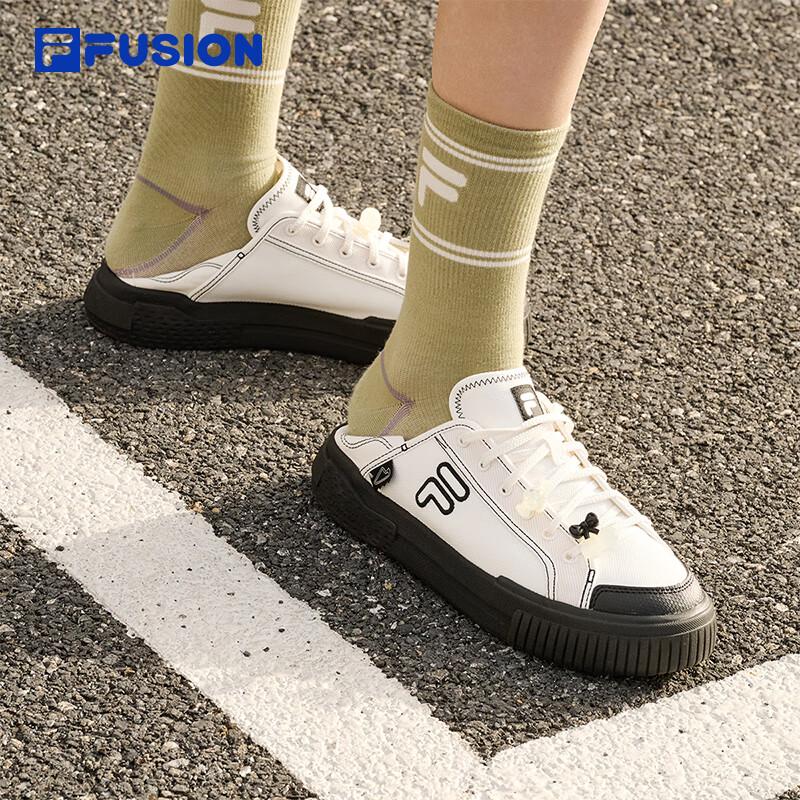 FILAFUSION Fila Women's Slip-On Canvas Mule Shoes