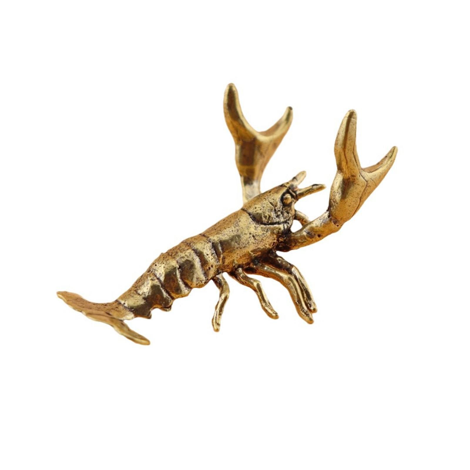 

Украшение в виде рака из латуни One Size жёлтый