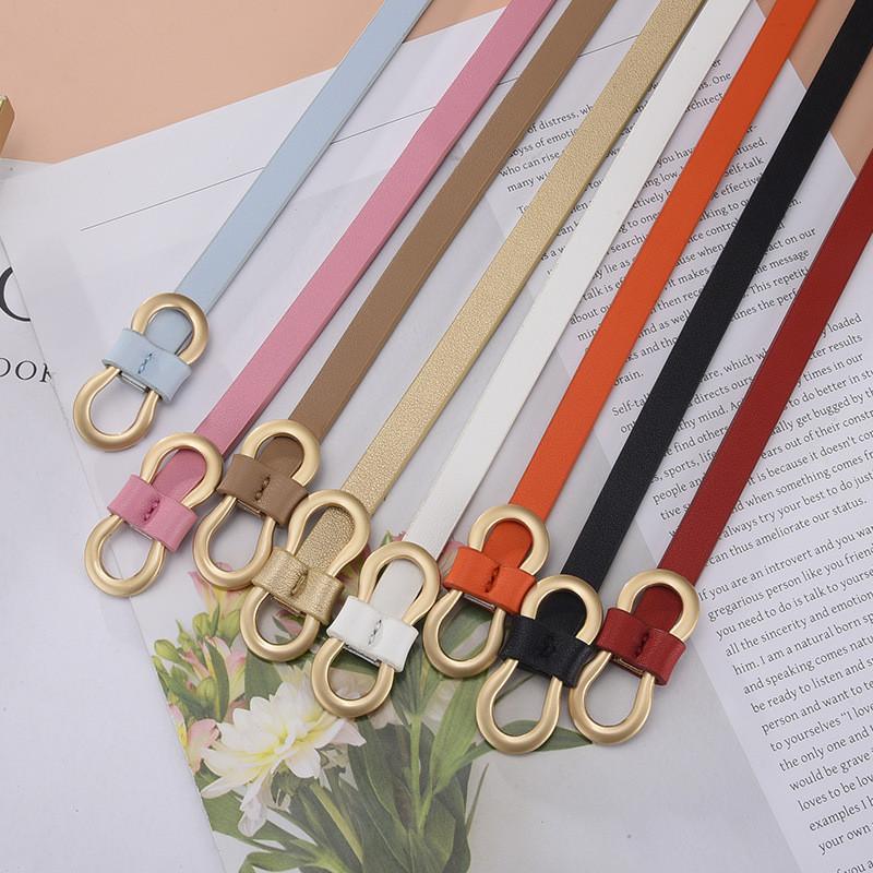 Stylish And Versatile Women's Belt In Elegant Pu Leather For Fashionable Dresses And Shirts