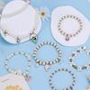 520/640/720PCS Round Pearl Beads Mixed Shape Seedbeads Creative Pearl Loose Beads  4-6 Year Old Kids