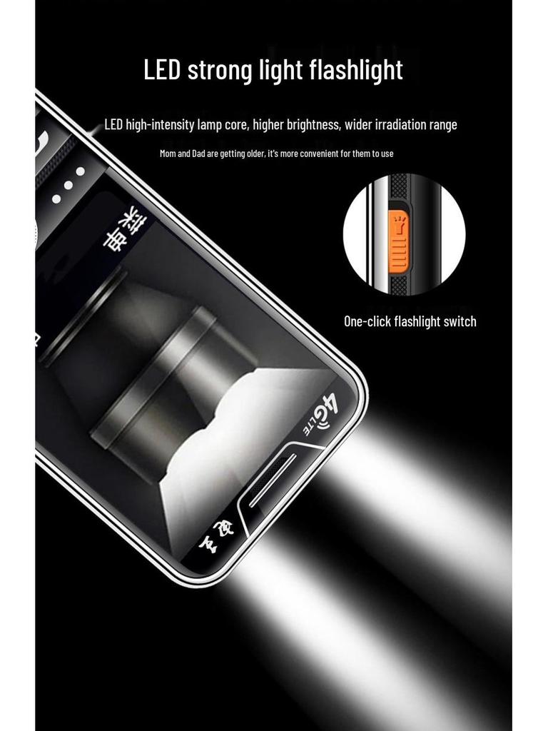 Telefono per anziani Unicom Telecom 5G/4G Tipo C Lunga durata in standby