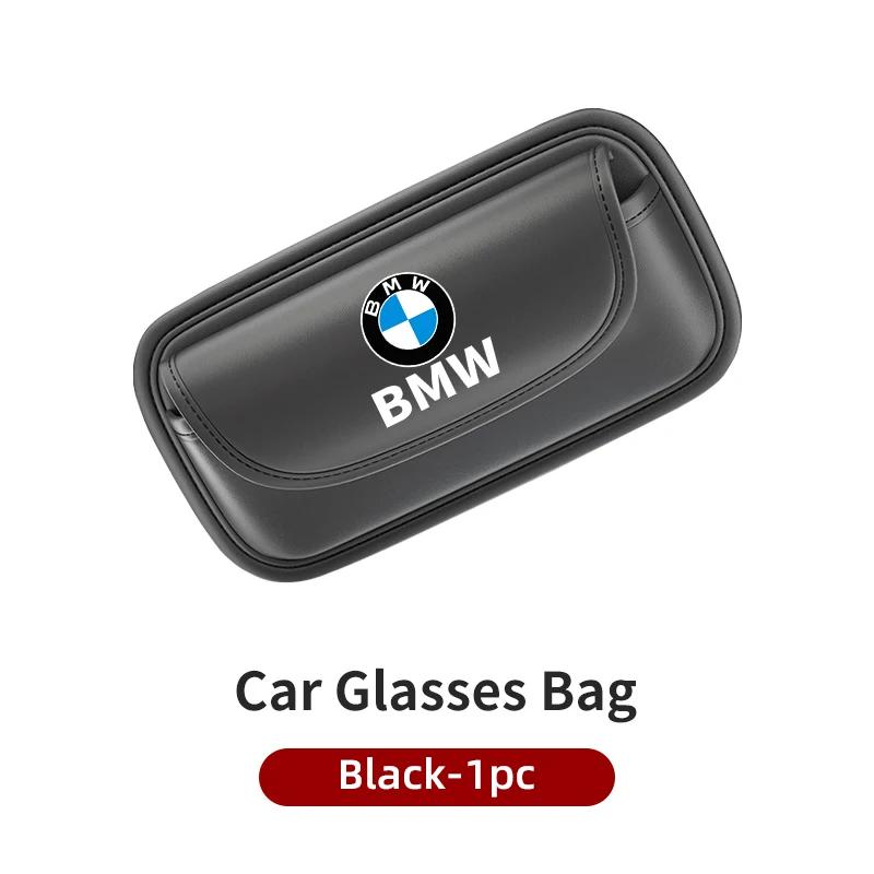 

Car Sticker 2025 Hot Car Sunglasses Holder Eyeglasses Organiser Sun Visor Accessories Car Interiors For Bmw Performance M E46 E9 Black 1pc