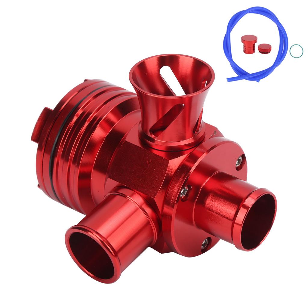 Blow Off Valve Aluminium Alloy Universal Red Car Accessories for 1.8T 2.7L 2‑Turbo Engine