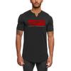Muscleguys Summer Breathable  Fitness Training Clothes Men's Fashion Casual Short Sleeves Tops