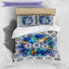 Set Lenzuola 3 Pezzi Stampato Chelsea FC Morbido Delicato sulla Pelle Lavabile Copripiumino e Federe Set Tutte le Stagioni Camera da Letto