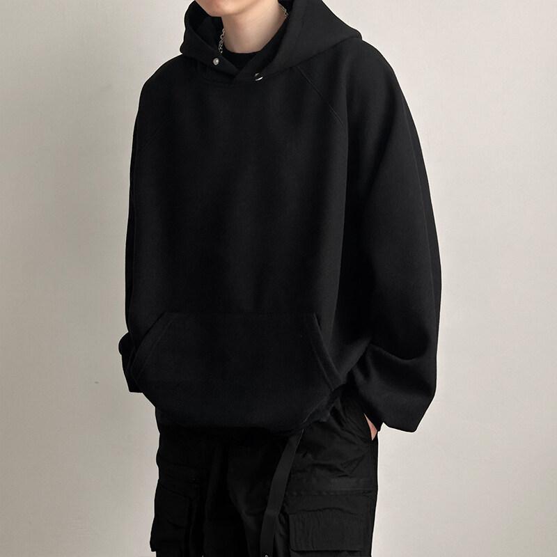 Unisex Casual Hoodie Long Sleeve Loose Sweatshirt Men Women Daily Wear Pullover Hooded Top