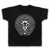 WESTWORLD UNOFFICIAL WILD WEST WORLD THE MAZE MAP TV KIDS CHILDS T-shirt