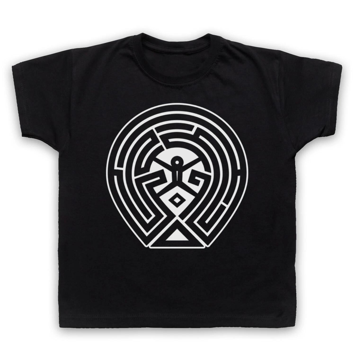 WESTWORLD UNOFFICIAL WILD WEST WORLD THE MAZE MAP TV KIDS CHILDS T-shirt 160