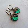 Vintage Dragonfly Moonstone Earrings for Women - Antique-Style Jewelry