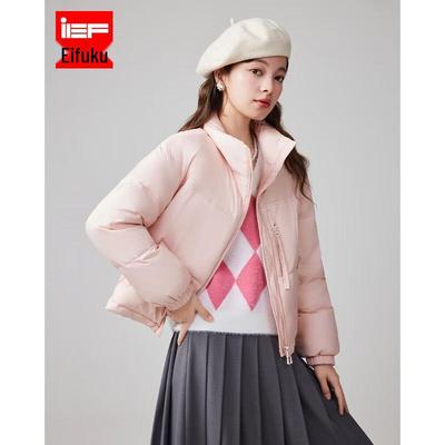 IEF Women's Short Winter Duck Down Jacket