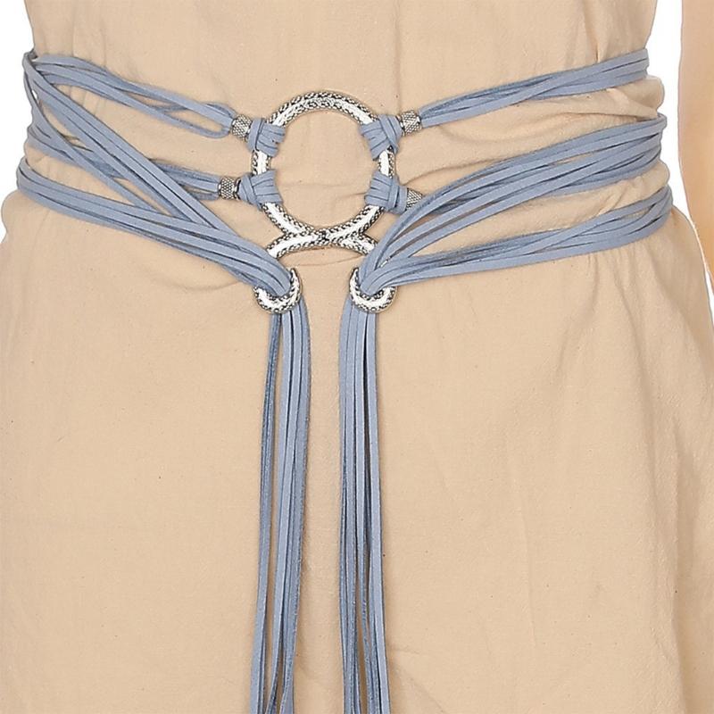 Ethnic Styles Rope Waist Belt With Knot Designs For Women Vintage Fashion Waist Accessory Waist Rope for Dress Sweater