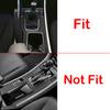 Carbon Fiber Gear Shift Panel Cover for Honda Accord 13-17 Interior Console Trim Overlay Accent Car Styling Accessories