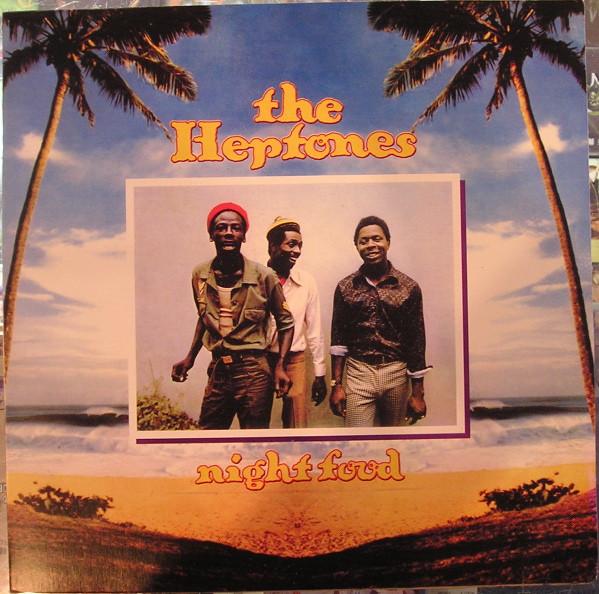 LP Record HEPTONES - Night Food NONE Harry J Records Jamaica Reggae, Ska & Dub Used