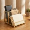 Golden Edge Business Card Holder Elegant Desk Organizer Creative Name Card Organizer  Meetings