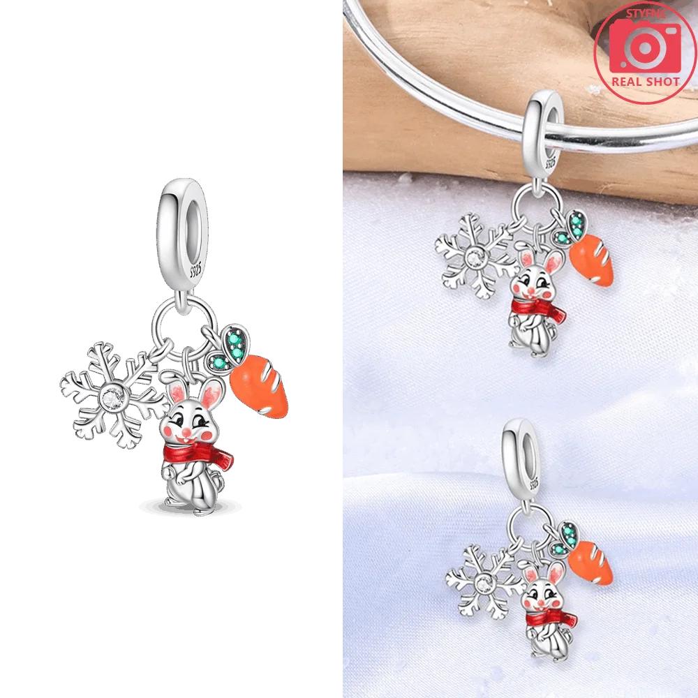 Original Penguin Pendant Flying Dragon Ghostly Dinosaur Charm Copper Beads Fit Bracelet Jewelry Diy Women Accessory Gift