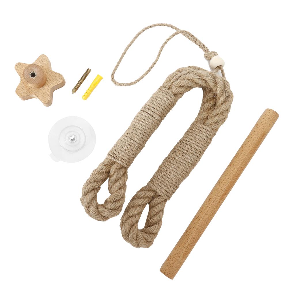 Toilet Roll Holder Wall Mounted Innovative Hemp Rope Towel Paper Rack Bathroom Organizer