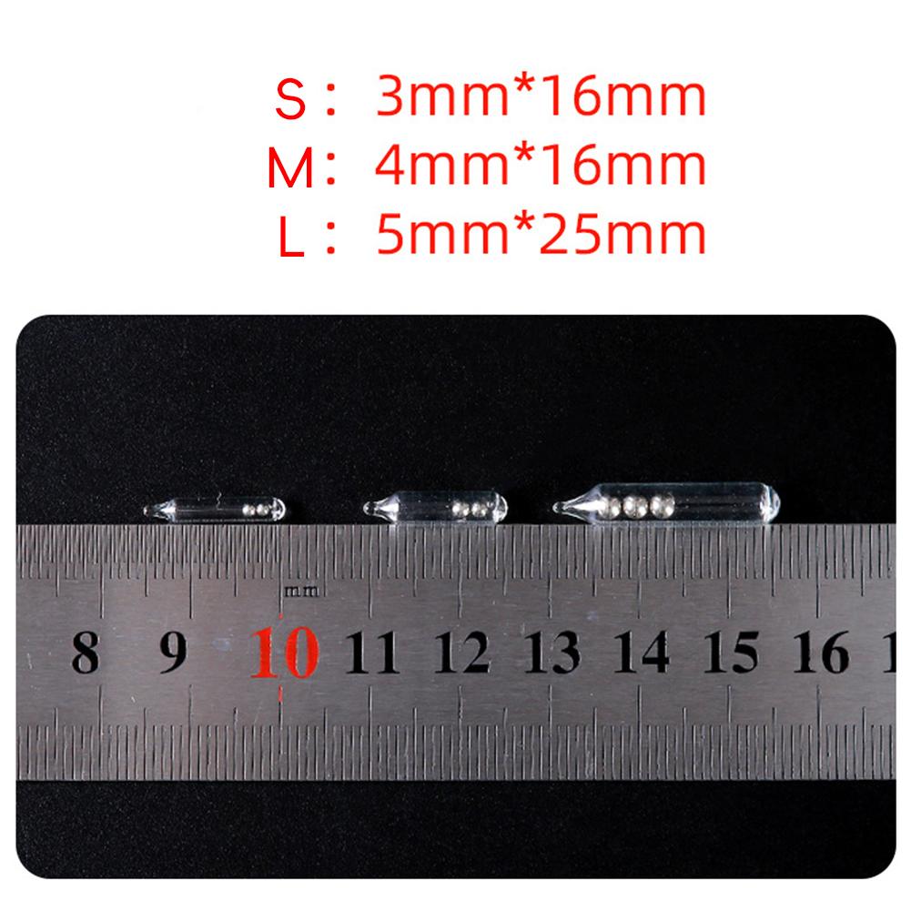 10PCS Lure Soft Bait Rattles With Glass Beads Attract Fish Noise Maker Fishing Supplies