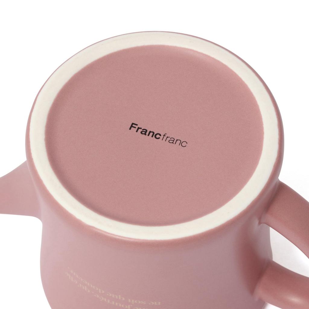 Francfranc Le Cafe Teapot, Pink