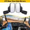 Upgrade UTV Rear Center View Mirror For Ranger Polaris 500/570/900/1000 Crew 2x