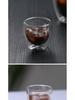 Double-Layer Transparent Heat-Insulating Glass Tea Cup Set