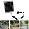 12V 10W Fountain Panel Pump Watering System Mini Solar Panel Fountain with Adjustment Switch Solar Panel Pump Kits for Fish Tank