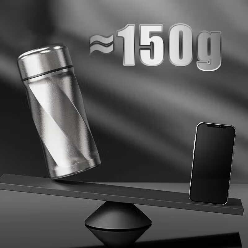 MRSIKEY 150ML Titanium Portable Pocket Cup