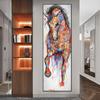 Abstract Horse Canvas Painting Big Size Art Posters and Prints Cuadros Animals Wall Art Pictures for Living Room Home Decoration