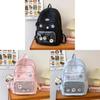 Girl Student Backpack With Nylon Material For School And Daily Use
