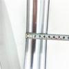 Bicycle Front Rear Fender Retro Fixed Gear Bike 700C Road Bicycle Fender Plastic and Aluminum Liner Fender Silver Black