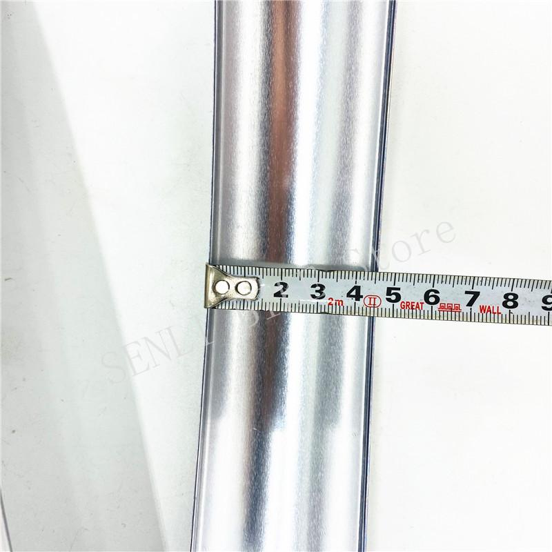 Bicycle Front Rear Fender Retro Fixed Gear Bike 700C Road Bicycle Fender Plastic and Aluminum Liner Fender Silver Black