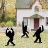 Bigfoot Sasquatch Garden Statue Outdoor Yard Lawn Art, Yeti Ornament Patio Decor Novelty Gift