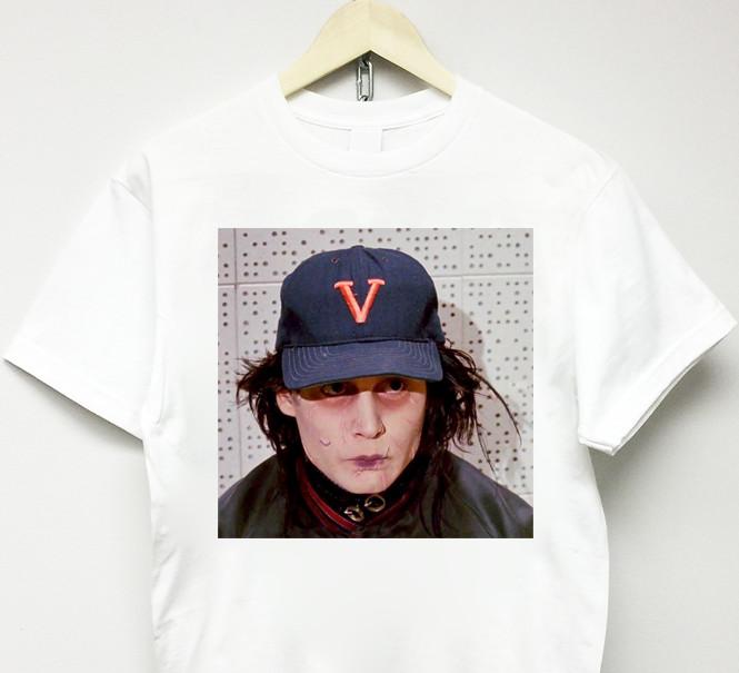 EDWARD SCISSORHANDS T-SHIRT johnny depp vtg rap tee vlone ftp 90s poster wu tang Unisex T-Shirt XL
