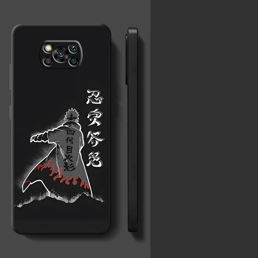 

Cool Namikaze Minato Case for Xiaomi Poco F1 X3 X4 X5 X7 Pro C75 C71 F3 C40 M5 M3 M4 M7 Pro C50 C61 Black Soft Phone Cover Poco C61