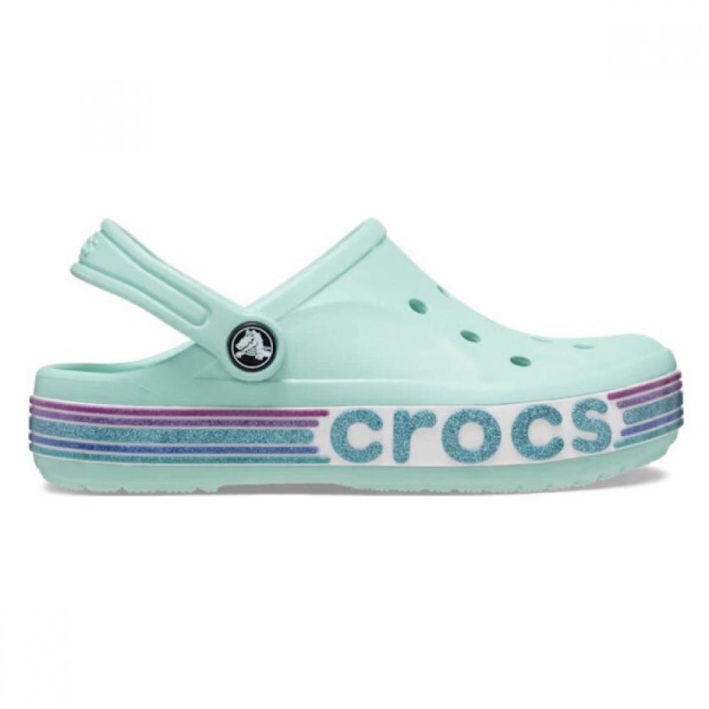 

Crocs Crocs Bayaband Rainbow GliTTer Clg T Puw Purewater/C9(155)