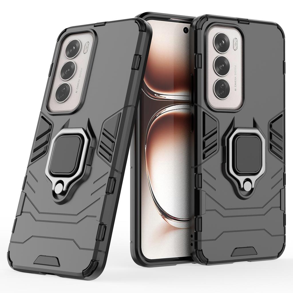 For Oppo Reno12 5G (Global) Case PC+TPU Kickstand Phone Cover