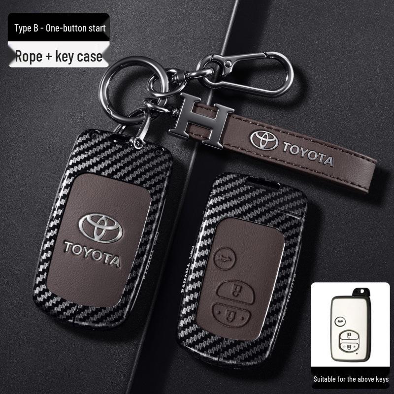 Compatible Key Cover for Older Model Camry, Land Cruiser, Prado, 86, and Reiz