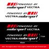 2Pcs Car Styling Door Badge Sticker Decoration Auto Exterior Accessories For Opel OPC Astra K Vectra Corsa Zafira Insignia Mokka Ms3