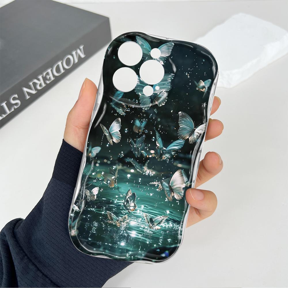 Armas koomiksimustriga kreemjas tekstuuriga korpus, lainelise servaga pehme silikoonkaanega telefoniümbris OPPO Reno Realme jaoks