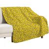 Gelbe Klassische Gummiente Wurfdecke Warme Nickerchen-Decke für Büro Couch Bett