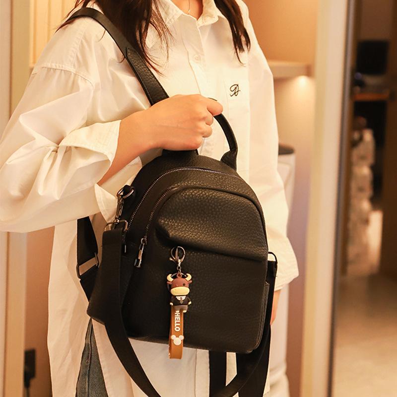 Dual-shoulder Bag - High-end, Niche Women's Backpack, Small and Versatile, Suitable for Women's Daily Commutes, Mini-sized Small Bag