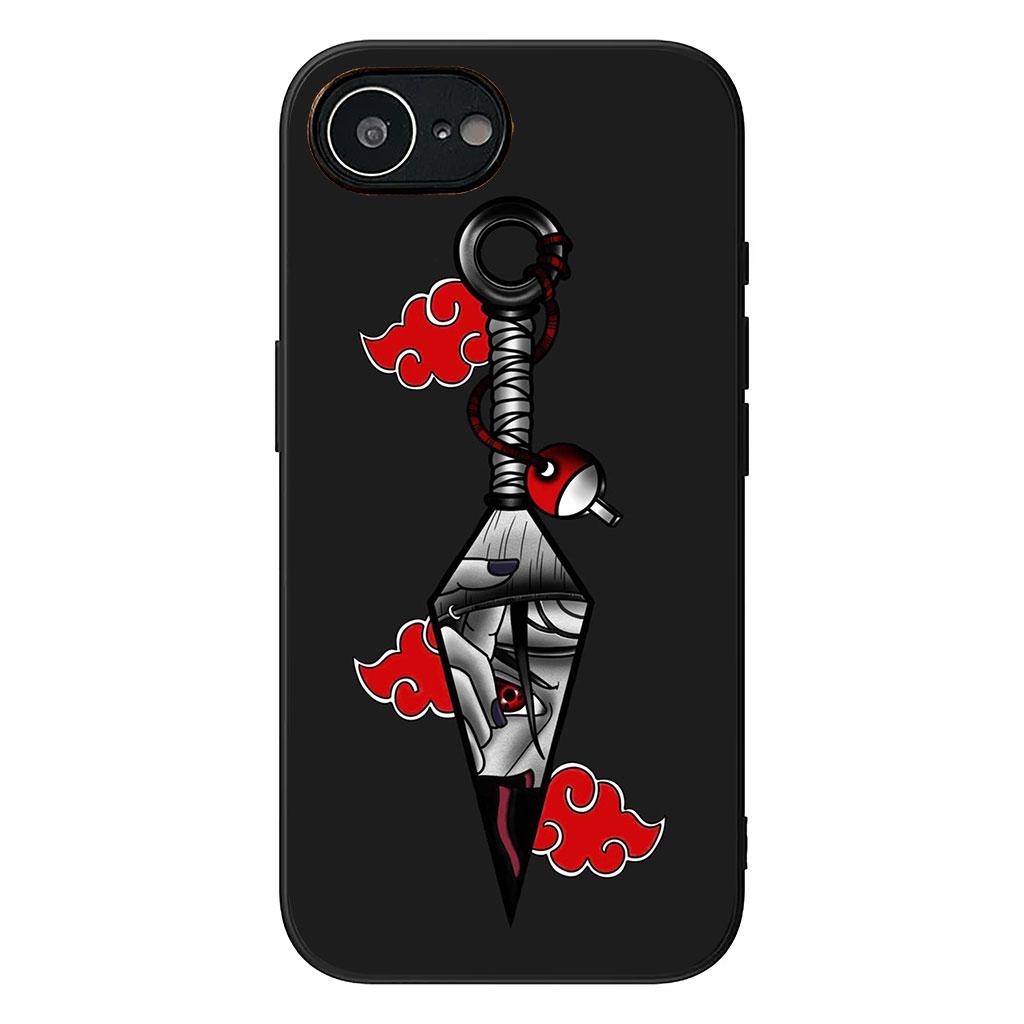 Cover for Apple iPhone 16 15 14 Plus 13 12 Mini 17 Pro Max + ProMax 16E Air 16+ 15+ Case Narutos Deidara Akatsuki Itachi Uchiha