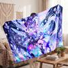 Warm Flannel BlanketHonkai Star Rail Soft Cozy Throw Blanket for Bedroom Couch
