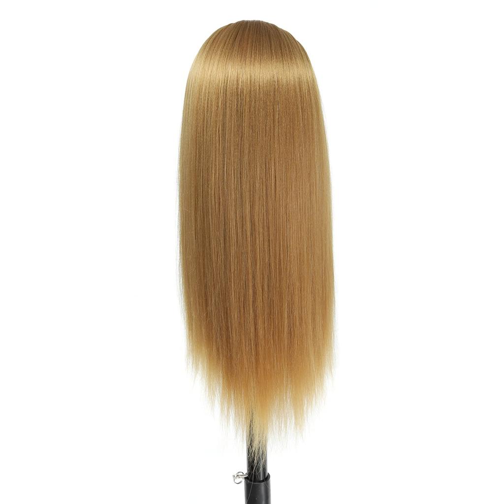Ba Sha Braiding Practice Wig Mannequin Head with Hair Accessories, 100% Synthetic Hair, YK-27, for Salons
