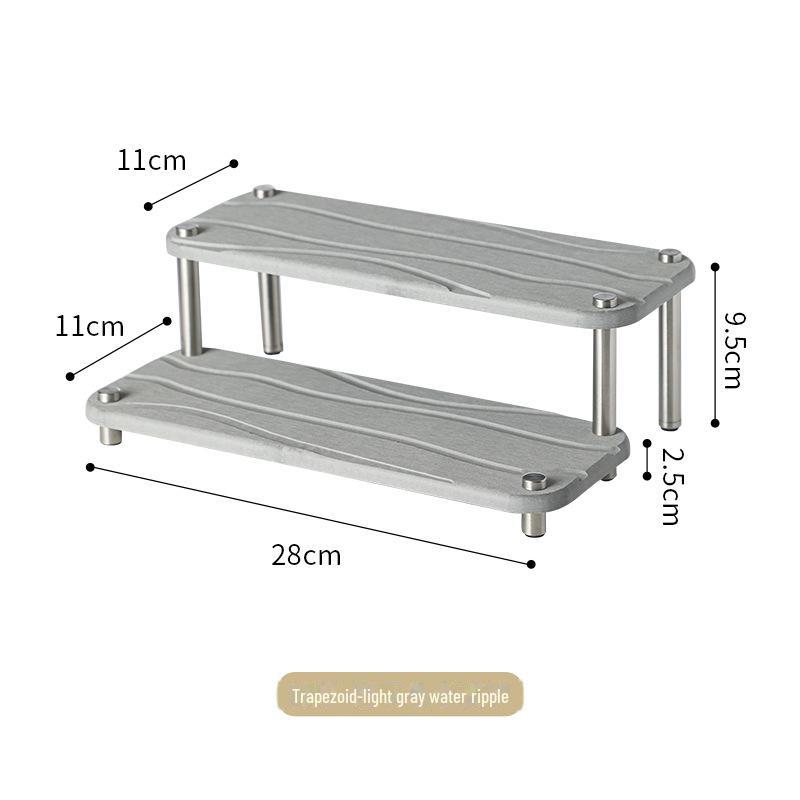 

Трапециевидная двухслойная диатомовая грязь, впитывающая подставка для чашки и подставка