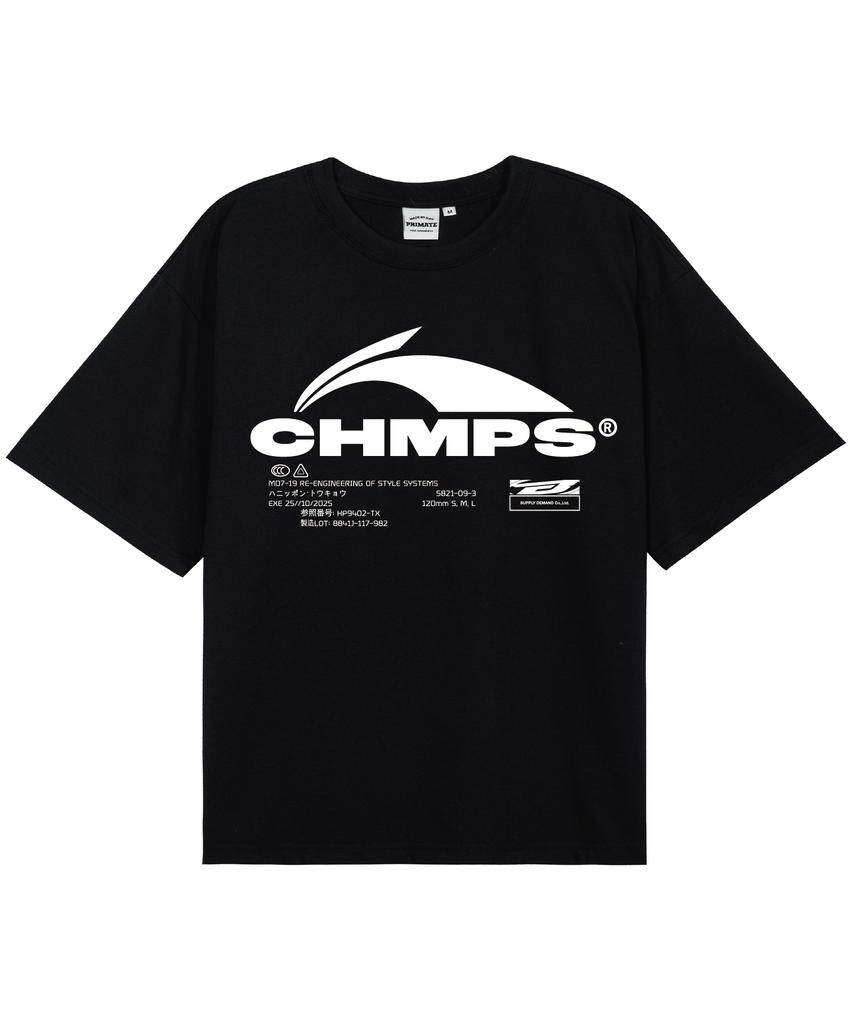 BORN CHAMPS [4 Colors] Chmps Evolve Oversized Short Sleeve T-Shirt B26St02