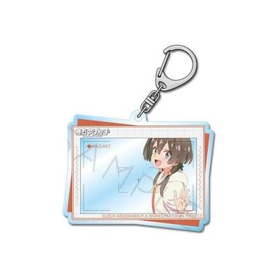 TV Anime "Mayonaka Punch" [Masaki] Acrylic Keychain (approx. 7cm Square, Transparent Acrylic)